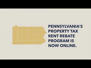 Pennsylvania’s Property Tax Rent Rebate program is online