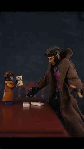 Making an Alterlego picture for my Instagram. #lego #xmen #marvel #gambit #toys
