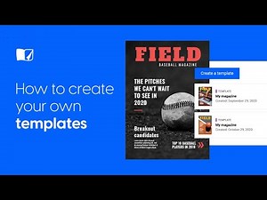 How To Create Your Own Templates | Flipsnack.com
