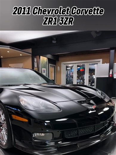 2011 Corvette ZR1: A Black Beauty with 638 HP
