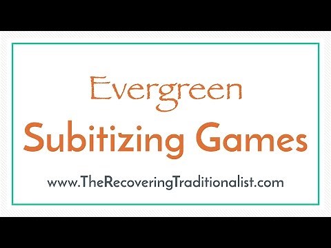 Evergreen Subitizing Games