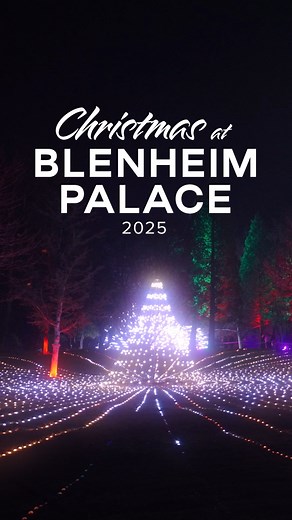 Christmas at Blenheim Palace has arrived! The first night at The Palace of Oz and The Illuminated Trail was full of festive magic.⁠ ⁠ Hundreds of thousands of glowing lights have transformed the Palace gardens into a Christmas wonderland, while inside the Palace the rooms are lavishly transformed into a world of wizardry. Encounter lions, scarecrows, munchkins, flying monkeys and even Dorothy herself! ✨⁠ ⁠ In the Great Court, the Christmas Market is full of handcrafted gifts and delicious bites,