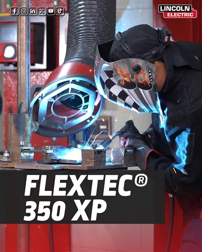 📦 Potente, sencilla y resistente. La Flextec® 350 XP está hecha para quienes enfrentan trabajos pesados todos los días. ✔️ Fácil de configurar ✔️ Rendimiento multiproceso ✔️ Durabilidad comprobada 🔍 Descubre por qué es la favorita en ambientes exigentes: https://bit.ly/Flextec-350XP #LincolnElectric #MaquinasDeSoldar #FlextecXP #Soldadores #soldadura #soldaduraprofesional #herramientas #profesionales | Lincoln Electric Latinoamérica