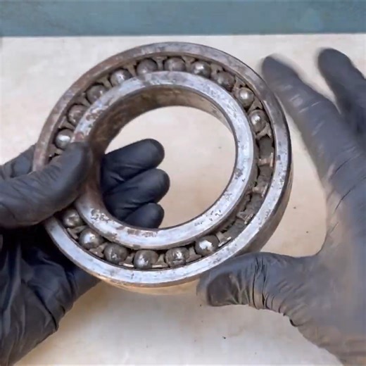 Forging a Rusty Bearing into a Butterfly Knife | DIY & Crafts