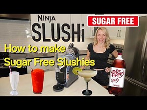 How To Make Sugar Free Diet Drinks In Your Ninja Slushi