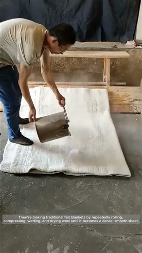 Handmade Wool Felting the Traditional Way