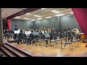 2026 Noe Middle School 6th Grade Band Spring Concert