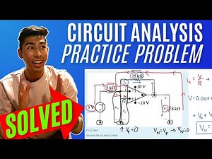 Intro to Circuit Analysis | Ch.5 (Op Amps) Operational amplifiers | Q.2: Assume the op amp is ideal