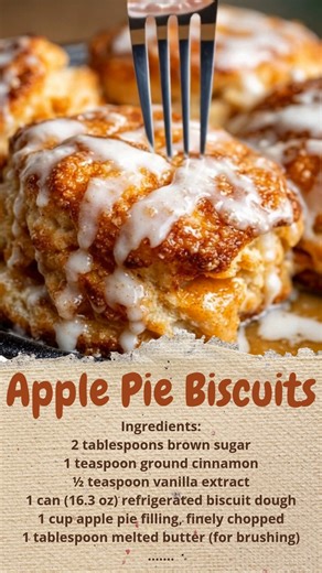 Apple Pie Biscuits | Cakecrafted Recipes