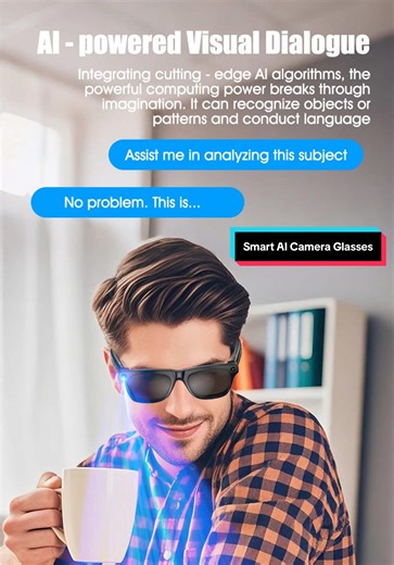 XIAOMI 4K HD AI Smart Glasses: Next-Level Tech!