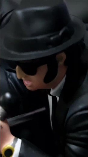 SD Toys Blues Brothers Jake & Elwood Action Figures w/ Light-Up Stage 🎤 | Epic Collectible #Shorts