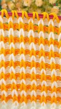 Amazing👌 * Super Easy Tunisian Crochet Baby Blanket For Beginners online Tutorial * #Tunisian #fyp