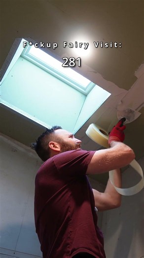 Ceiling Plastering Fail - Skylight Repair Ensuite Renovation