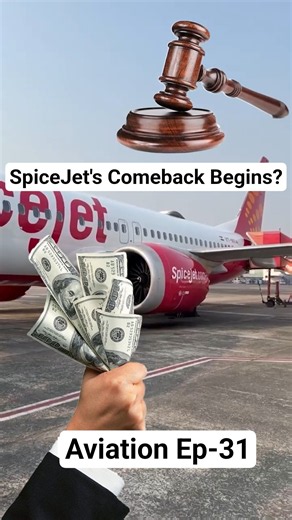 SpiceJet is facing severe financial issues, and trying to comeback #aviation #spicejet #shorts