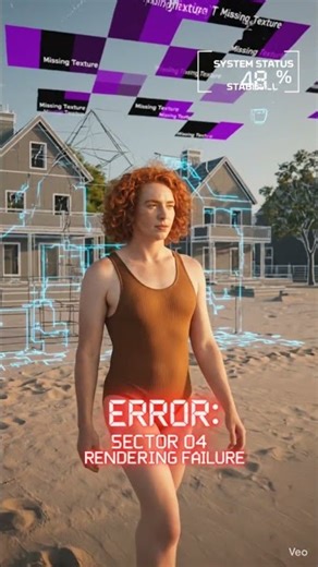 ​My world is de-rendering 🏗️👾 #shorts