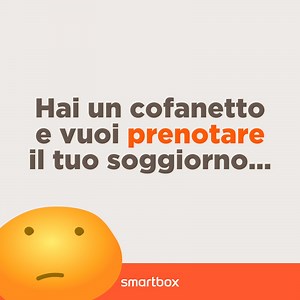 Prenotare un soggiorno Smartbox è 👇 ✅ Facile ✅ Veloce Ti mostriamo come fare in pochi e semplici passaggi. 👀 Guarda il nostro video tutorial 👉 https://bit.ly/Smartbox-HowTo3 | Smartbox