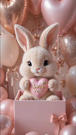 🐰 Rabbit I Love You 💖 | Cute Bunny Moments#trending #rabbit