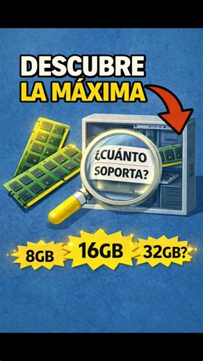 El truco que los TÉCNICOS usan para revisar RAM máxima 🖥️ #tutorial #windows #tech
