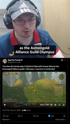 Olympus marching to The Undercity #asmongold #wowforever #shorts