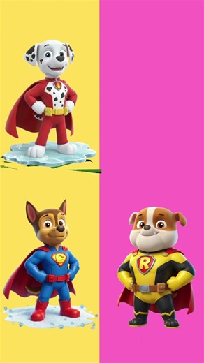 Wrong eyes👀 DAME TU COSITA SONG👀 Paw Patrol Family Friendly Chase & Skye and Rumble x Marshall