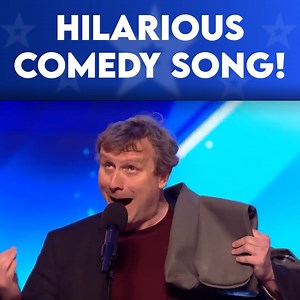 HILAIOUS COMEDY SONG On BGT! #BGT #simoncowell #standupcomedy | Comedians Got Talent