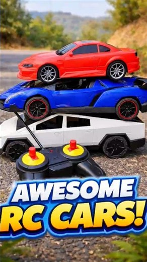 😱AWESOME RC CARS! STACKED ON ROAD💥👍#shorts