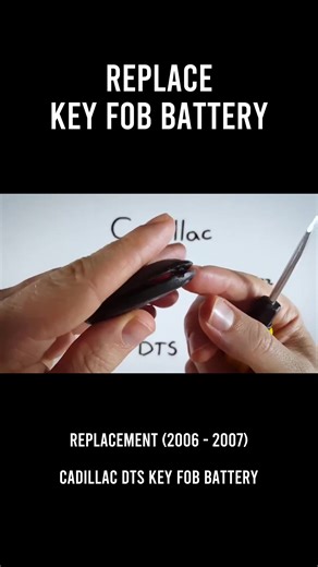 Cadillac DTS Key Fob Battery Replacement (2006 - 2007) #auto #howto #battery #keyfob #cadillac #dts #carrepair #diyauto #fixitmyself