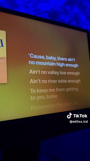 Ain't No Mountain High Enough - Song Overview