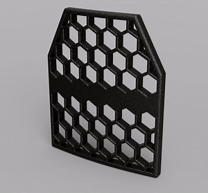 Plate carrier SAPI armour plates