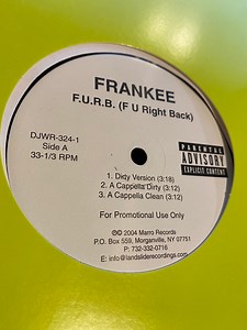 Frankee - F.U.R.B. (F U Right Back)