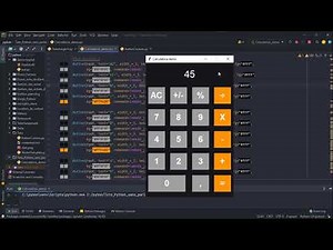 Une calculatrice en #python en seulement 95 lignes de code 😱 trop facile + Code source inclus, 🐍