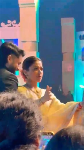 #rashmikamandanna #rashmika at #tgfa #awardfunction after marriage