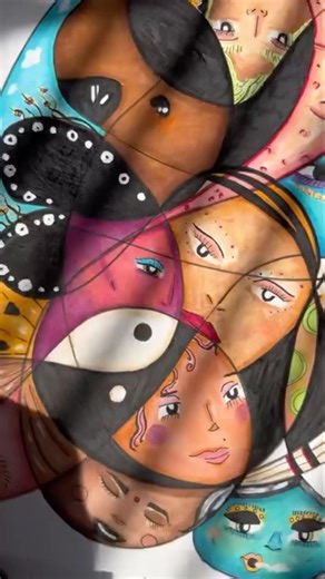 #intuitiveart #copic #dailydrawing #sketchbooktour #artinspiration #copicart