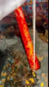 DIY Πασχαλινή Λαμπάδα με την τεχνική Ebru Marbling