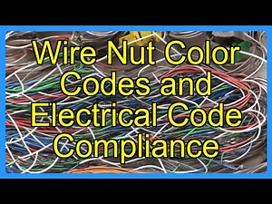 Wire Nut Color Codes and Electrical Code Compliance