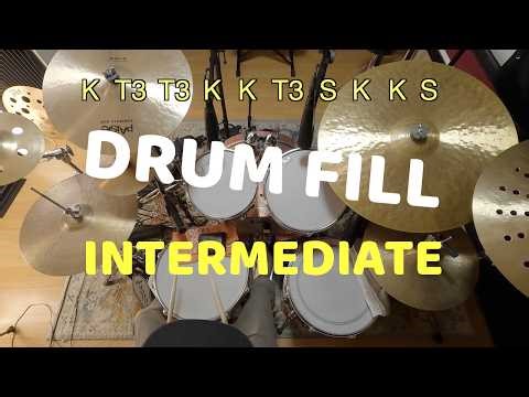 Drum Fill Lesson #4 Intermediate Level