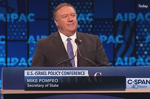 AIPAC Conference, Secretary of State Pompeo