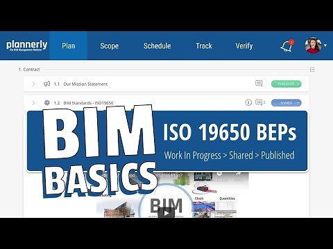 Use ISO 19650 Work in Progress (WIP), Shared, Published to status your BIM Execution Plan (BEP)
