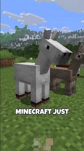 NEW BABY HORSES IN MINECRAFT! #minecraft #minecraftbedrock #mcpe