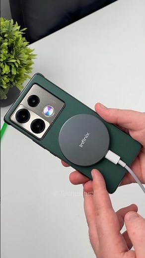 Infinix MagPad Wireless Charger unboxing for Infinix Note 40 Pro+ 5G