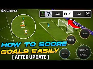HOW TO SCORE MORE GOALS EASILY AFTER GAMEPLAY UPDATE (TIPS & TRICKS) - FC MOBILE‼️[ VSA TUTORIAL ]