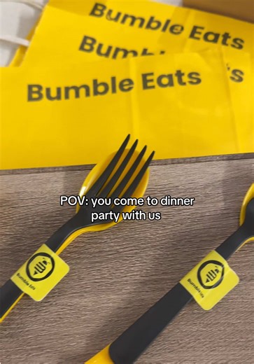 You come to dinner with Bumble Eats