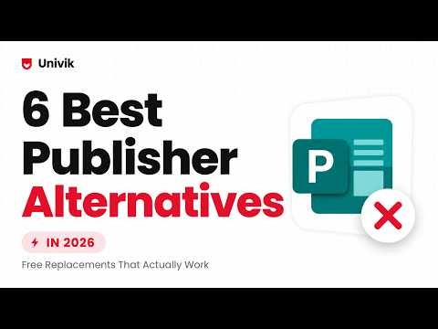 6 Best Microsoft Publisher Alternatives in 2026 (Free Replacements that Actually Work)