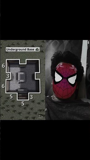 making 6x3x5 huge underground base in minecraft survival