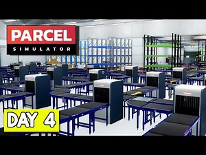 This Is My BIGGEST AUTOMATION YET! (Parcel Simulator Day 4)
