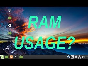 Linux Mint 19.1: How much RAM does it use?