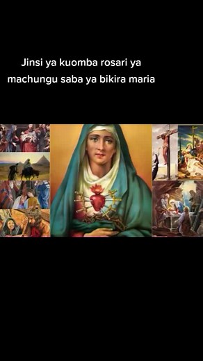 How to Pray the Seven Sorrows Rosary of Virgin Mary