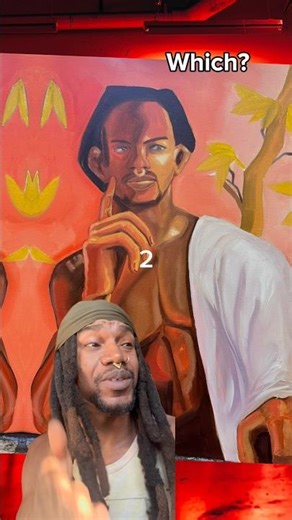 This figure modeling session was inspired by the red light district. 🧘🏾‍♂️🚦