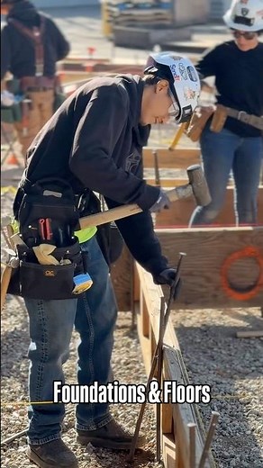 Foundations & Floors #norcalcarpenterstraining #construction #apprentice #foundation #floors