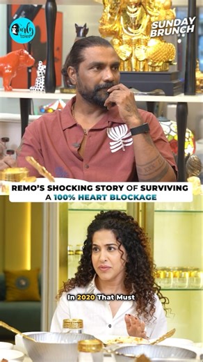 Remo's Shocking Story of Surviving A 100% Heart Blockage! #remodsouza #shorts #choreographer